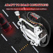 Air Suspension Compressor for Air Ride Pump, for BMW 525i 528i 540i 745i 745Li 750i 750Li 760i 760Li X5 with bracket & Valve Parts# 37226787616