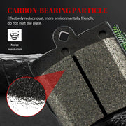 Ceramic Disc Brake Pads Set Rear Replacement for Mercedes-Benz C230 2002 2003 2004 2005/ C240 2001-2005/ Slk280 2006 2007 2008/ Slk300 2009 2010 2011