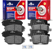 Front and Rear Ceramic Disc Brake Pads Set Replacement for Honda Odyssey 2002 2003 2004, for Acura Mdx 2001-2002
