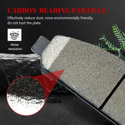 Ceramic Disc Brake Pads Set Front and Rear Replacement for Toyota Venza 2009 2010 2011 2012 2013 2014 2015 2016
