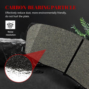 Front and Rear Ceramic Disc Brake Pads Set Replacement for Dodge Magnum 2005-2008/ Charger 2006 2007 208 2009 2010