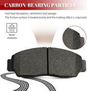 Front and Rear Ceramic Disc Brake Pads Set Replacement for 2004 2005 2006 2007 2008 Acu-ra Tl Fits Automatic Transmission