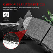 Front and Rear Ceramic Disc Brake Pads Set for Lexus Es300h 2013-2018 Es350 2007-2018, for Toyota Avalon 2008-2018 Camry 2007 2008 2009 2010 2011 2012 2013 2014 2015 2016 2017