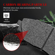Ceramic Disc Brake Pads Set Front and Rear Replacement for Mazda Cx-3 2019 2020 2021 2022