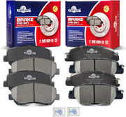 Ceramic Brake Pads For Mazda CX-5 2016/2017/2018/2019 Brake Kits (Front,Rear/D1623,D1846)