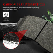 Front and Rear Ceramic Disc Brake Pads Set Replacement for 2004 2005 2006 2007 2008 Acu-ra Tl Fits Automatic Transmission