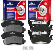 Ceramic Disc Brake Pads Set Front and Rear Replacement for Ford Explorer Sport 2001