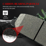 Ceramic Disc Brake Pads Set Front and Rear Replacement for Honda Cr-V 2017 2018 2019 2023, for Honda CR-V 2020 2021 2022 Gas Engine