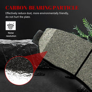 Front and Rear Ceramic Disc Brake Pads Set for Acura Rdx 2010-2012, for Honda Cr-V 2007 2008 2009 2010 2011 2012 2013 2014 2015 2016 Crosstour 2012-2015 Accord Crosstour 2010 2011