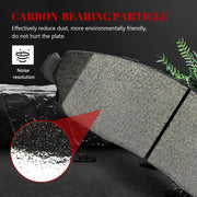 Ceramic Disc Brake Pads Set Front and Rear for Acura Mdx 2014 - 2016, for Honda Pilot 2016-2021/ Ridgeline 2017 - 2020