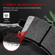 Front and Rear Ceramic Disc Brake Pads Set Replacement for 2011 Saab 9-5 2010 Buick Allure 2010-2016 Buick Lacrosse 2011-2017 Buick Regal 2014-2020 Chevy Impala 2013-2015 Malibu