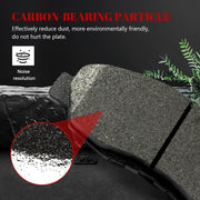 Front and Rear Ceramic Disc Brake Pads Set Replacement for Honda Civic 2012 2013 2014 2015