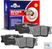 Ceramic Disc Brake Pads Set Rear for Toyota Camry 2007-2011/ Avalon 2008 2009 2010 2011 2012 2013 2014 2015-2018/ Rav4 2016-2017 Le, for LEXUS HS250H 2010-2012/ ES300h 2013-2018/ ES350 2007-2018