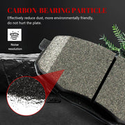 Front and Rear Ceramic Disc Brake Pads Set Replacement for Kia Soul 2014 2015 2016