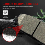 Ceramic Disc Brake Pads Set Front and Rear for Lexus Ct200H 2011 2012 2013 2014 2015 2016 2017, for Toyota Corolla 2020 2021 2022/ Prius Plug-In 2012-2013/ Prius Prime 2017 2018 2019