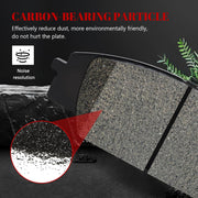 Ceramic Disc Brake Pads Set Front and Rear for Honda Civic 2006-2011/ S2000 2000 - 2009, for Acura Csx 2007-2010/ Rsx 2002-2006