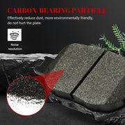 Front and Rear Ceramic Disc Brake Pads Set Replacement for Toyota Celica Gts 2000 2001 2002 2003 2004 2005 (Rear Disc Models Only)