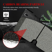 Ceramic Disc Brake Pads Set Front and Rear Replacement for Cadillac Escalade Esv 2021-2024, for Chevry Silverado 1500 Ltd 2022/ Silverado 1500 2019-2022/ Suburban 2021-2024/ Tahoe 2021-2023