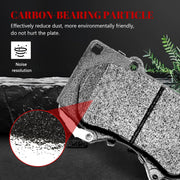Front and Rear Ceramic Disc Brake Pads Set Replacement for Lexus Gx460 2010-2023 Gx470 2003-2009, for Toyo-ta 4Runner 2003-2023 Fj Cruiser 2007-2014 Sequoia 2001-2007