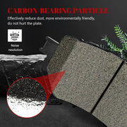 Ceramic Disc Brake Pads Set Front and Rear Replacement for Mazda 3 2014 2015 2016/3 Sport 2014