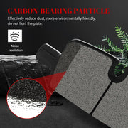 Ceramic Disc Brake Pads Set Rear for Rivian R1S R1T 2022-2023, for Gmc Canyon 2023-2024/ Hummer Ev Suv Sierra Ev 2024/ Sierra 1500 2020-2024/1500 Limited 2019 w/EPB/Yukon Xl 2021-2024