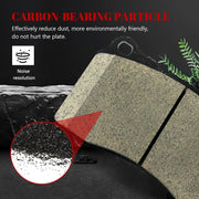 Front and Rear Ceramic Disc Brake Pads Set Replacement for Buick Regal 2013 2015 2016, for Saab 9-5 2011