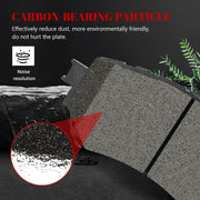 Ceramic Disc Brake Pads Set Front and Rear for MAZDA 6 2014-2015