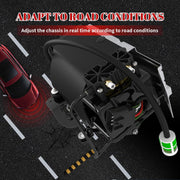 Air Suspension Compressor for Air Ride Pump, for Cadillac XTS 2013 2014 2015 2016 2017 2018 2019 V6 3.6L with Bracket & Valve Parts# 23129283 23168660