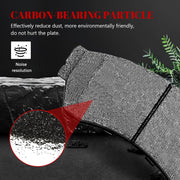 Ceramic Disc Brake Pads Set Front and Rear Replacement for Ford Fusion 2006-2012, for Lincoln Mkz 2007-2012/ Zephyr 2006, for Mercury Milan 2006-2011/6 2008 2009 2010 2012 2013