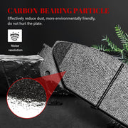 Front and Rear Ceramic Disc Brake Pads Set Replacement for Lex-us Rx350 2010-2015, for Toyo-ta Highlander 2014 2015 2016 2017 2018 2019 2020