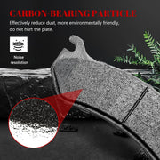 Front and Rear Ceramic Disc Brake Pads Set for Gmc Sierra 1500 Chevy Silverado 1500 1999-2007, for Gmc Safari Chevy Astro 2003-2005,for Gmc Yukon Xl 1500 Chevy Suburban 1500 2000-2001