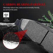 Ceramic Disc Brake Pads Set Front and Rear for Buick Enclave 2018-2019 4Wd, for Cadillac Xt5 2017-2020