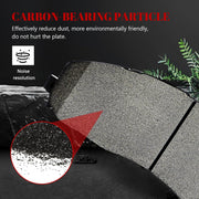 Ceramic Disc Brake Pads Set Front and Rear for Ford F-250 Super Duty 2013-2023/ F-350 Super Duty 2013 2014 2015 2016 2017 2018 2019 2020 2021 2022 2023/ F-450 Super Duty 2013-2016 With 8 Lug