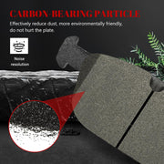 Ceramic Disc Brake Pads Set Front and Rear Replacement for VOLVO XC90 2010 2011 2012 2013 2014