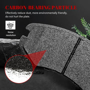 Front and Rear Ceramic Disc Brake Pads Set Replacement for Hyundai Tiburon 2003, Tiburon Base 2004,Tiburon Gs/Se 2005-2006, Tiburon 2.0L 2007, Tiburon 2.0L/2.7L 2008