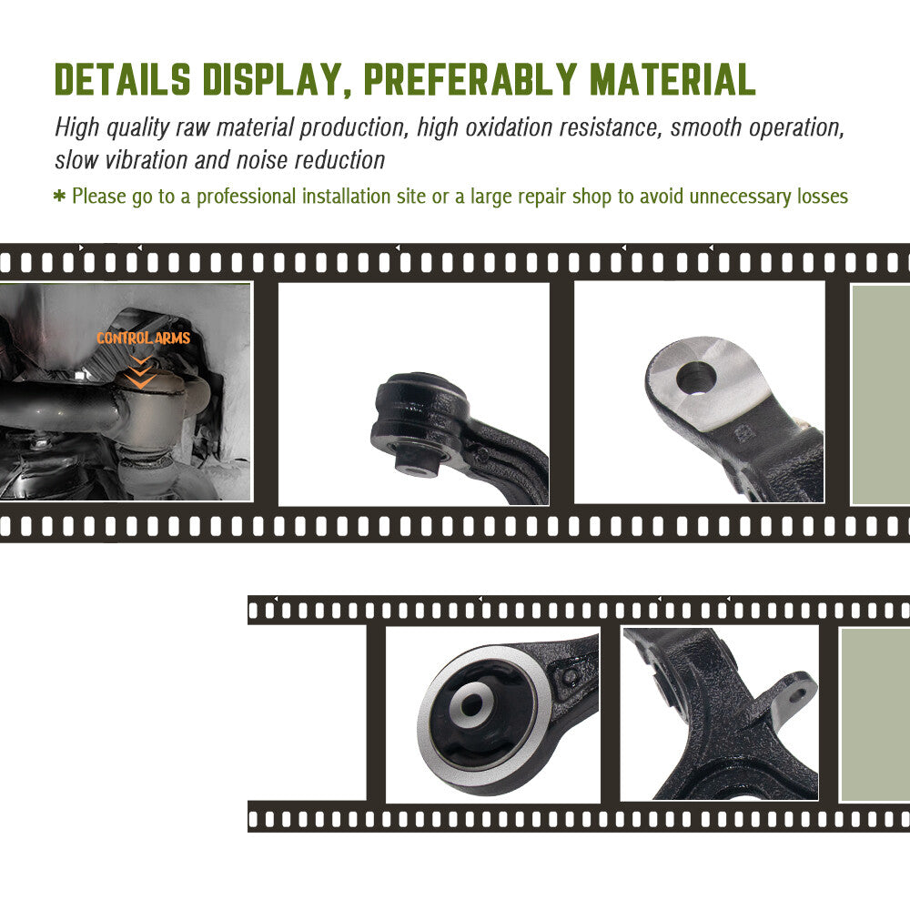 Front Left Lower Control Arm Set for 2003 2004 - 2007 Honda Accord Acura TSX