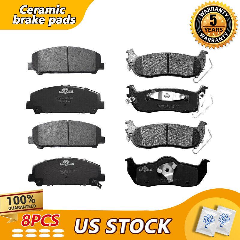 Front & Rear Ceramic Brake Pads For 2007-2015 Nissan Armada Titan ,Infiniti QX56 - YXPCARS