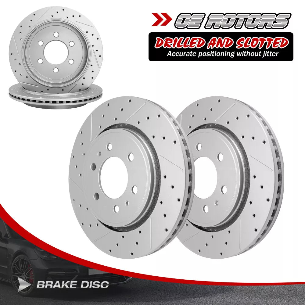 Front & Rear Rotors For Ford Expedition Navigator NAVIGATOR