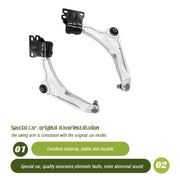 Front Lower Control Arm w/Ball Joint For 2013-2016 2017 Ford Fusion Lincoln MKZ