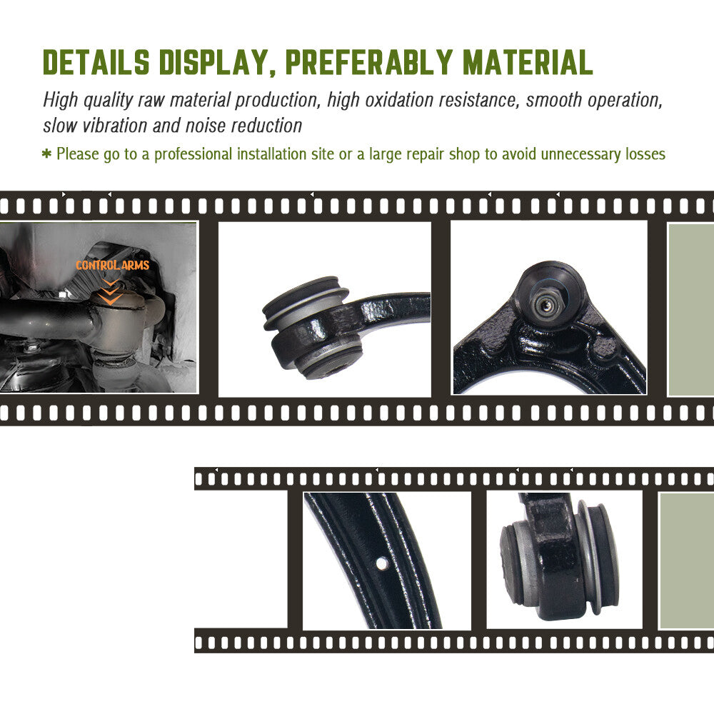 Front Left Upper Control Arm Ball Joint For GMC Sierra 1500 Chevy Silverado 1500