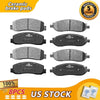 Front Rear Ceramic Brake Pads For 2005 2006 2007 Ford F-250 F-350 Super Duty - YXPCARS