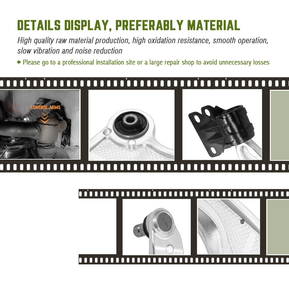 Front Right Lower Control Arm w/Ball Joint For 2013-2017 Ford Fusion Lincoln MKZ