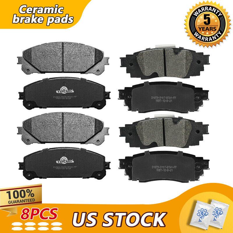 Front & Rear Ceramic Disc Brake Pads For 2016 - 2022 Lexus RX350 RX350L RX450h - YXPCARS