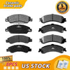 Front & Rear Ceramic Brake Pad for 2005 2006 2007 GMC SIERRA 1500 - YXPCARS