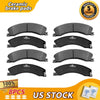 Front Rear Ceramic Brake Pads for Chevy Silverado 2500 HD GMC Sierra 2500 HD - YXPCARS